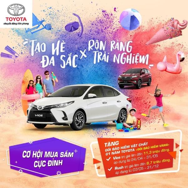 Toyota gia tăng chuỗi giá trị hỗ trợ khách hàng mua xe Vios 2021